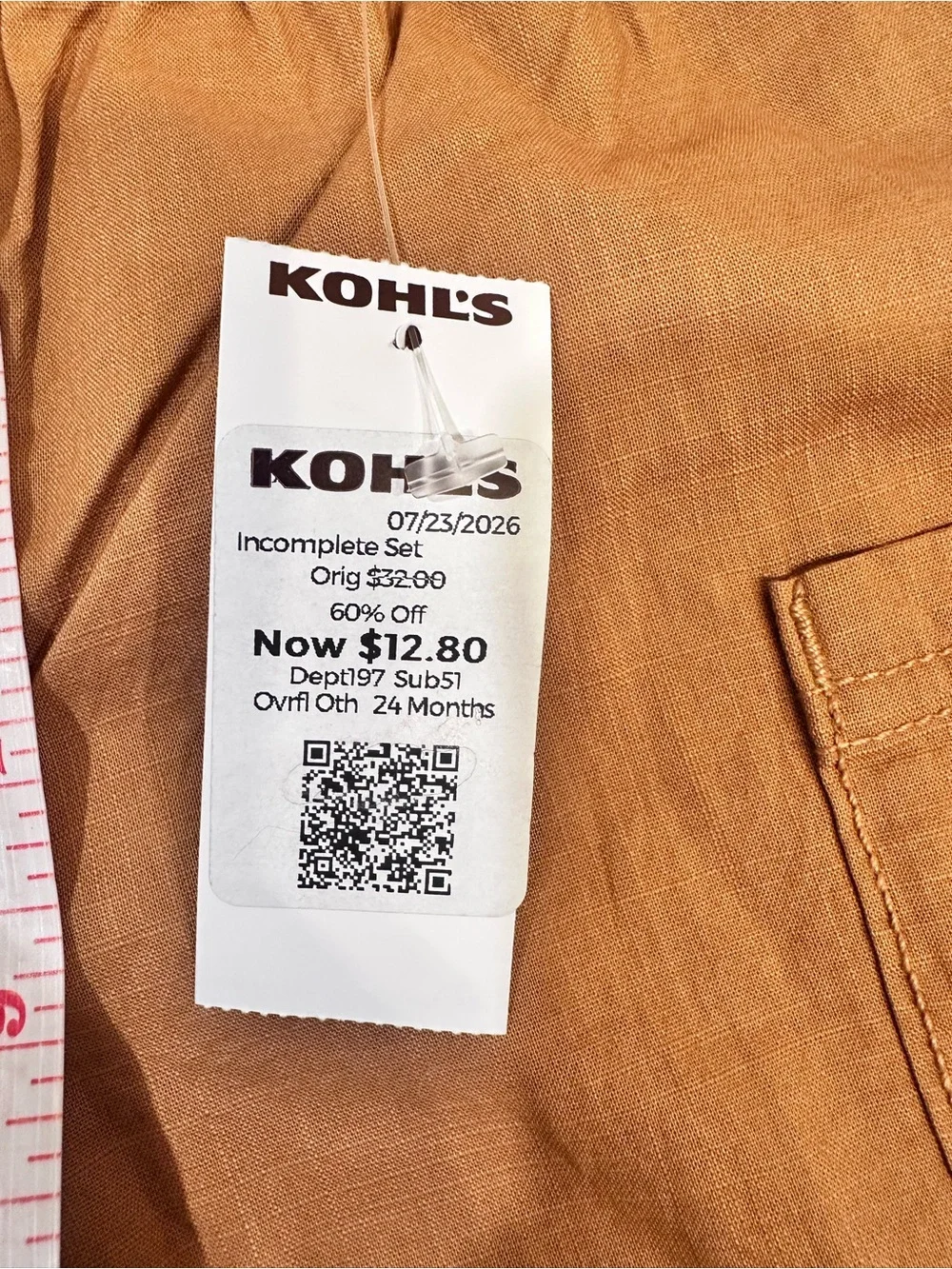 Carter’s 24M Cargo Pants - 100% Cotton - New With Tags